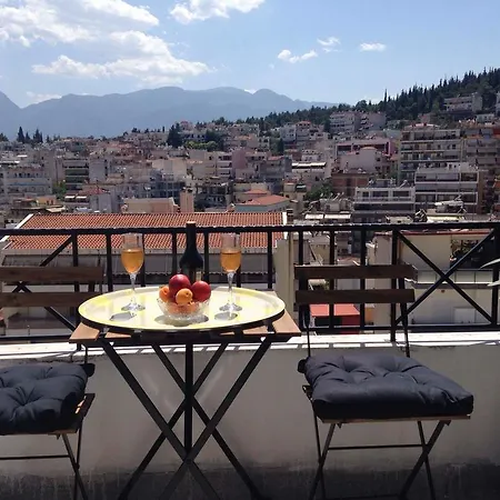 Cozy Loft - Best View Of The City Lamia Exterior photo